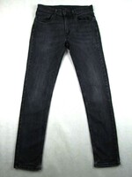 EREDETI LEVIS 511 (W32 / L34) FÉRFI SÖTÉTSZÜRKE SZTRECCSES FARMER