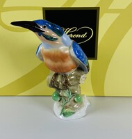 Herendi „Jégmadár” porcelán szobor – 1941-es, ó-herendi jelzésű