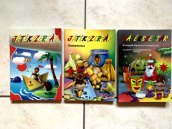 Három darab Játékszertár könyv - karácsonyi ünnepekre is van benne ötlet