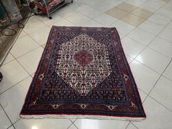 Álomszép125x165 iráni herati-bidjar kézi gyapjú perzsa szőnyeg FZ116