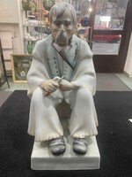 Zsolnay Szalonnázó paraszt