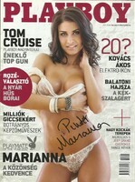 PLAYBOY 2012. JÚLIUS (Pinter Marianna, Dedikált)