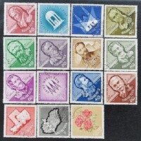 PS1997-2003 / Magyarország 1963  Vöröskereszt V. bélyegsor pecsételt