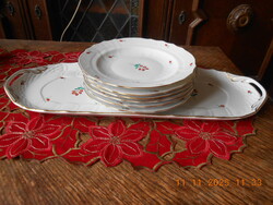 Herendi csipkebogyó mintás szendvicses készlet