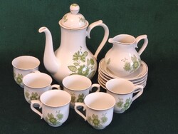 Hollóházi kávés készlet