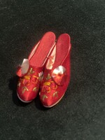 Miniatűr szegedi papucs