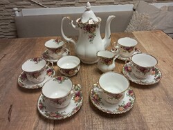 Angol Royal Albert  porcelán teáskészlet