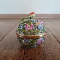 Antik Herendi áttört bonbonier