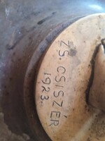 Antique Brass Ashtray 1923