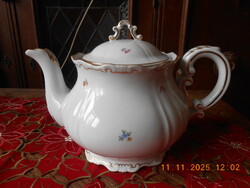 Zsolnay Small Flower Pattern Tea Pourer