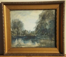 (N) Várady Lajos (1890-1929) : Tópart