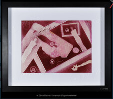 EfZámbó István, Kompzíció Fogaskerekekkel, aukción szerepelt!