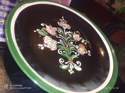 Gyönyörű színvilágú falitányér