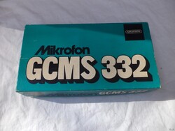 Grundig GCMS332 retro mikrofon, dobozzal (6126)