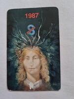 SKÁLA COOP 1987. évi kártyanaptár