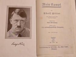 Eredeti Mein Kampf 1942 A. H. könyv