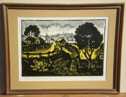 (N) Alexin Andor (1921-2003) : Orosházi út