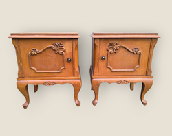 Neobarokk stílusú éjjeli szekrény pár