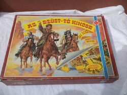 Az Ezüst tó kincse retro társasjáték, Novoplast, régi kiadás! (6089)