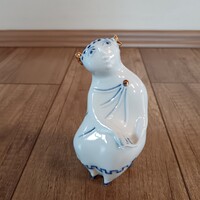 Régi Zsolnay Török János krumpli figura Cézár