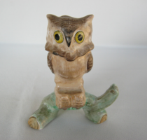 Kerámia Iparművész KSZ. faágon ülő bagoly