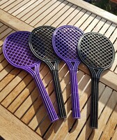 Műanyag tollasütők , tenisz gyerek , gyermek 2 pár