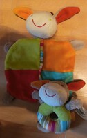 Szundikendő játékokkal 471. (Babydream - csacsis) - Nappy with tos 471. (Babydream - Donkey)