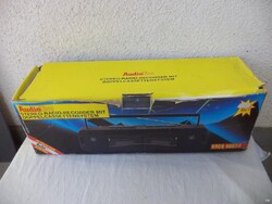 Audioton RRDD6007 retro kazettás magnó, dobozos (6116)