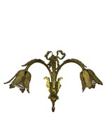 Antik francia tűzaranyozott falikar