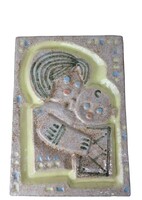 Zsolnay pirogránit kerámia falikép - Fürtös György - 51739