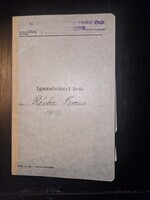 1943, Military ID card from Székesfehérvár