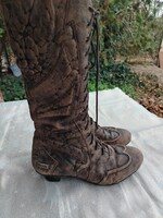 Dkode vintage fűzős csizma. 37 - es.