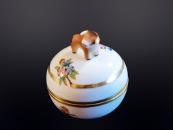 Herendi bika fogós viktória mintás bonbonier