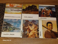 Művészetek kiskönyvtára Rubens Ribera Poussin Paál László, Körösfői-Kriesch Aladár Halápy János