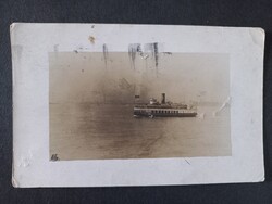 Régi gőzhajós képeslap Windsor /Ontario/-ból küldve Romániába 1929