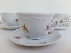 Zsolnay barokk teas-kavescsesze keszlet