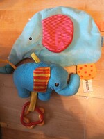 Szundikendő játékokkal 481. (Babydream - Elefánt) - Nappy with tos 481. (Babydream - Elephant)