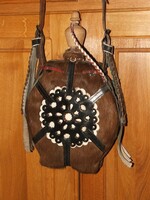 CSIKÓBŐRÖS KULACS SZÍJJAL - NAGY MÉRET