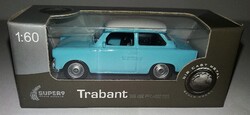 Minőségi TRABANT 601 fém kisautó modellautó dobozával HIBÁTLAN a képekszerint