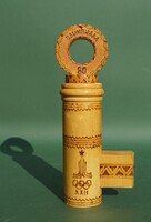 Ritka gyűjtői matrioska matrjoska matryoshka 1980 moszkvai olimpia emléktárgy