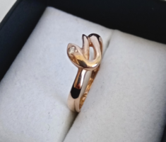 14K-os arany kígyós gyűrű