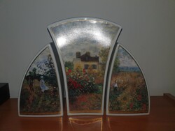 Goebel Artis Obis Claude Monet porcelán váza 3 részes
