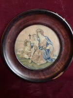 Tűgobelin, szentkép 251116