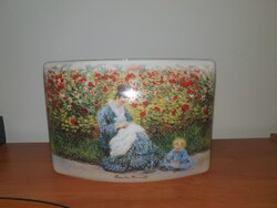 Goebel Vase Artis Orbis Brita & Katze Carl Larsson 22 cm limitiert