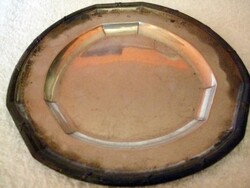 Antik ezüst szecessziós ritka tányér 450 gr