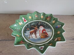 Villeroy&Boch porcelán tál, tányér, karácsony, mikulás