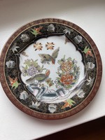 Álomszép Japán Satsuma dísztányér.