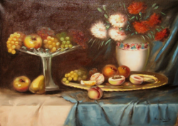 EREDETISÉG IGAZOLÁSSAL SZIKLAI LAJOS  /1879-1947 / CSENDÉLET