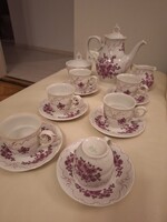 Hollóházi kávéskészlet