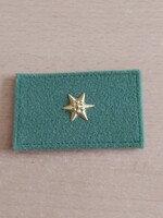 MH HATÁRŐR HADNAGY RENDFOKOZAT "LEPKE"